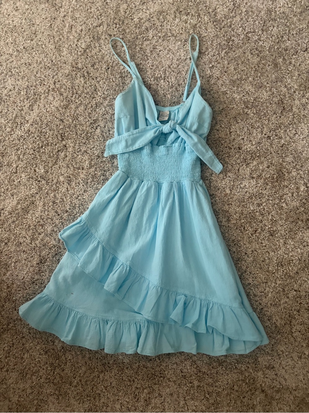 Light Blue Vacation Sundress